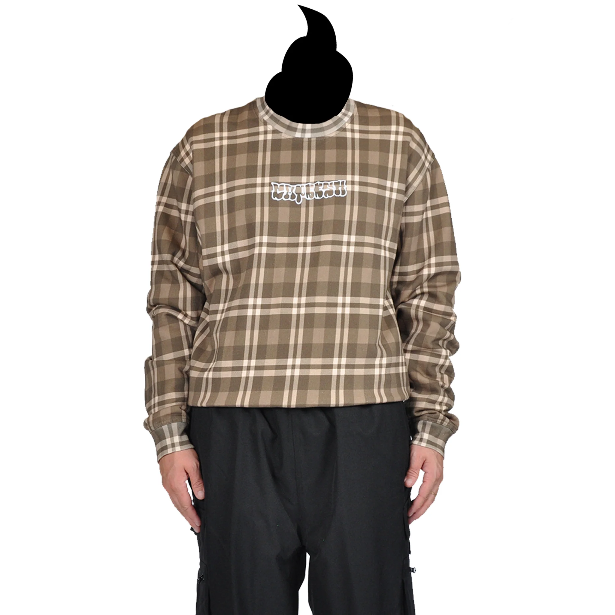 crewneck - plaid - Image 3