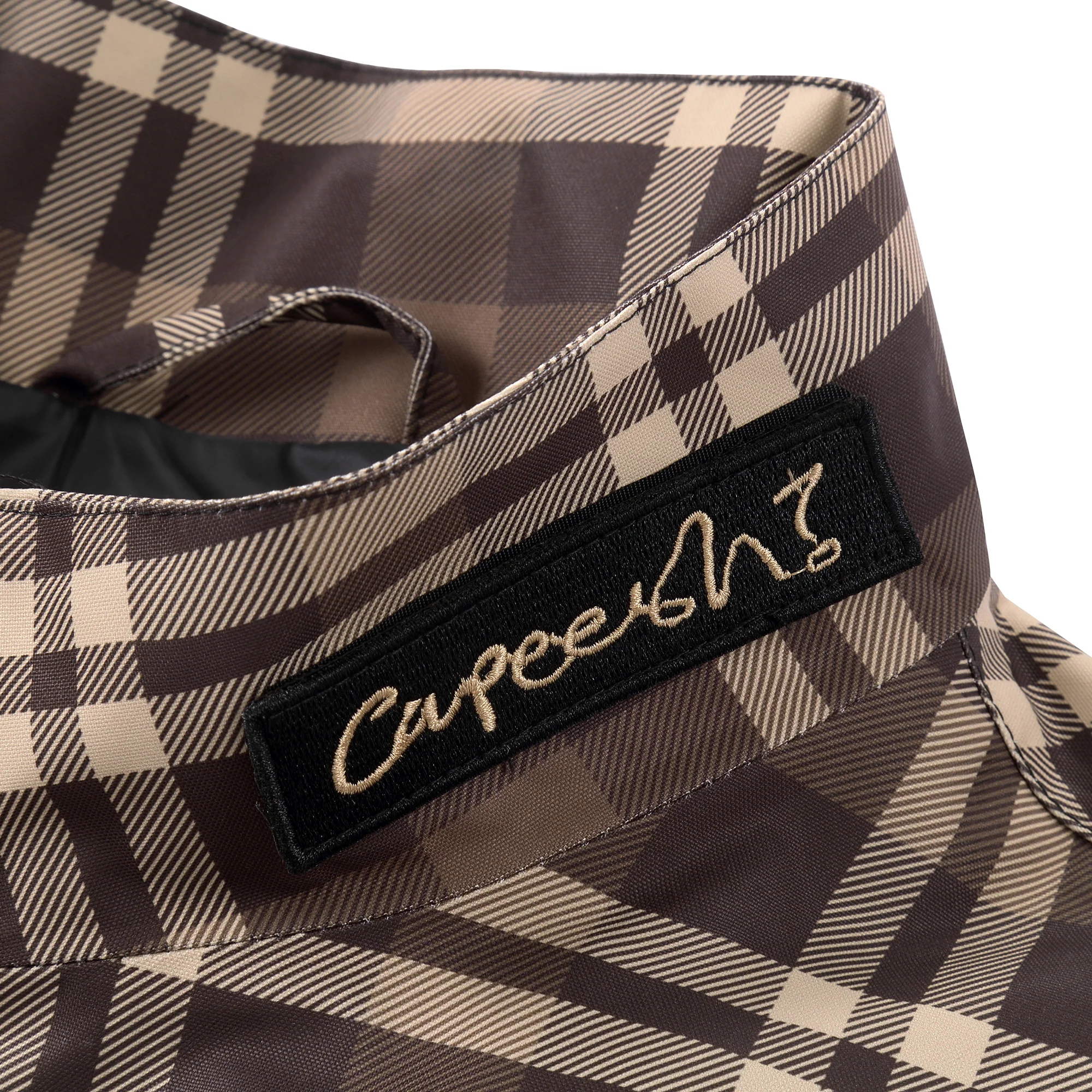 deconsrtucted revamp - plaid brown - Image 5
